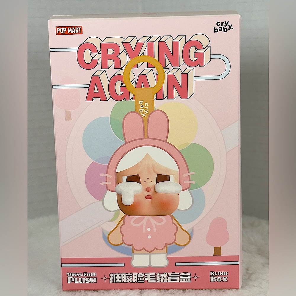 POP MART - CRYBABY Crying Again Series blind box Plush Brand New